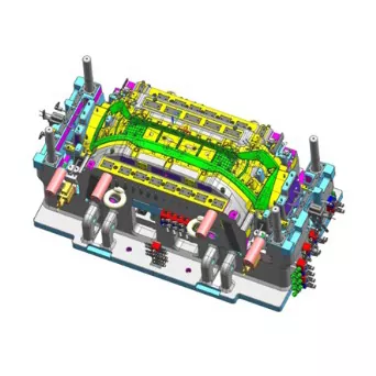 ऑटोमोटिव्ह फ्रंट बंपर बॉडी इंजेक्शन मोल्ड