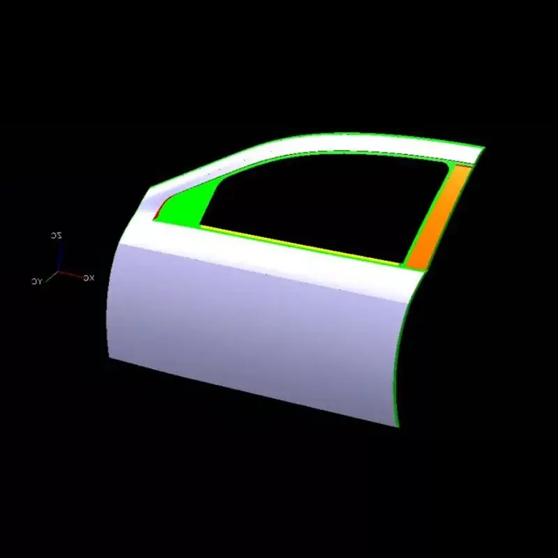 ऑटोमोटिव्ह डाव्या समोरचा दरवाजा बाह्य पॅनेल स्टॅम्पिंग डाय