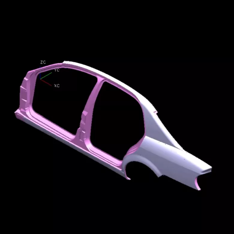 ऑटोमोटिव्ह उजव्या बाजूचे पॅनेल स्टॅम्पिंग डाय